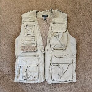 RARE Vintage Banana Republic Men's Photo Journalist Vest NOS